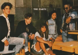 The Party Tommy Page teen magazine pinup clipping Teen Machine sun glasses pix