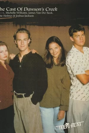 Michael O'laskey James Van Der Beek Joshua Jackson teen magazine pinup clipping