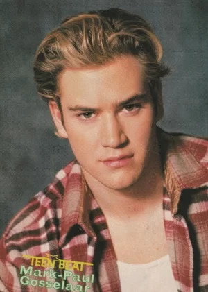 Gaby Hoffmann Mark Paul Gosselaar teen magazine pinup clipping SBTB Young Pix