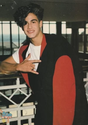 Damon Pampolina The Party teen magazine pinup clipping Love Bop pix