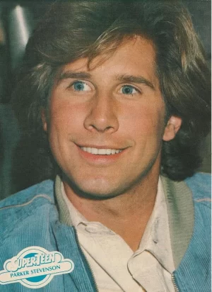 Parker Stevenson teen magazine pinup clipping close up Superteen blue jacket