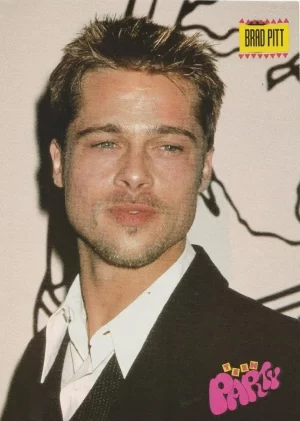 Brad Pitt teen magazine pinup clipping Teen Party suit headshot actor 90's pix