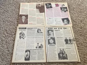 Christopher Pettiet teen magazine pinup clippings lot pix Bop Teen Beat Young