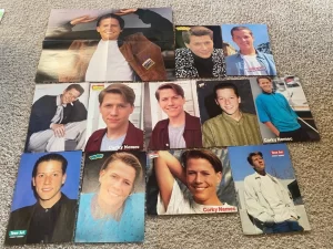 Corin Nemec teen magazine pinup clippings lot pix Bop Teen Beat Tiger Beat