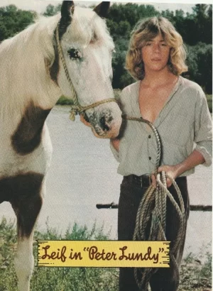 Leif Garrett teen magazine pinup clipping horse Teen Beat Tiger Beat Pix rare