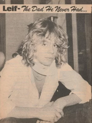 Leif Garrett teen magazine pinup clipping scarf Teen Beat Tiger Beat Pix
