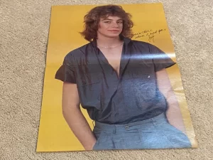 Scott Baio Leif Garrett teen magazine poster clipping slacks Teen Machine RARE