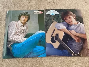 William Kirby Cullen teen magazine pinups clippings lot guitar Superteen Pix