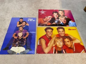 Caught in the Act Mariah Carey teen magazine poster clippings lot Bravo TV Hits