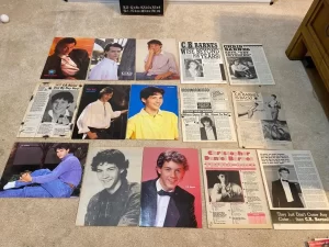 Christopher Barnes teen magazine pinup clippings lot Bravo Teen Beat Bop Pix