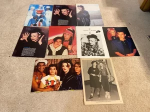 Boy George teen magazine pinup clippings Tiger Beat Culture Club Teen Beat Pix