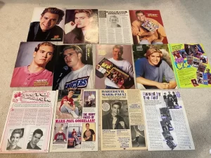 Mark Paul Gosselaar teen magazine pinup clippings young Saved by the Bell Pix