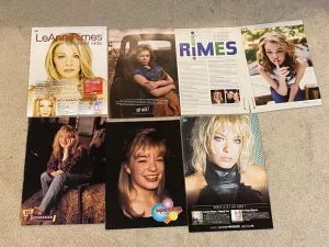 Leann Rimes teen magazine pinup clippings 16 mag country star Tiger Beat
