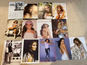 Jennifer Lopez J.lo teen magazine pinup clippings pix shirrtless Bop J-14