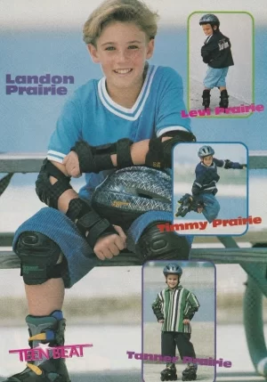Landon Prairie Jonathan Lipnicki Justin Copper teen magazine pinup clipping RARE