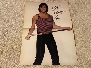 Shaun Cassidy Tony Danza Rex Smith teen magazine poster clipping black pants