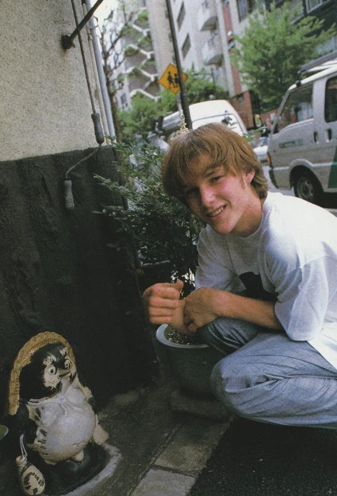 Brad Renfro teen magazine pinup clipping modeling Japan pix Tom and Huck 90's - Image 2