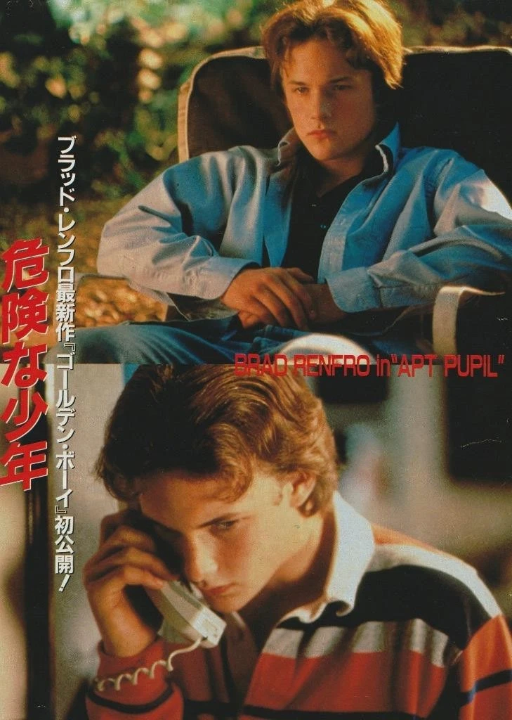 Brad Renfro teen magazine pinup clipping Japan pix Apt Pupil 90's phone call