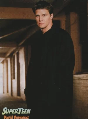 Barry Watson David Boreanaz teen magazine pinup clipping Buffy Pix Superteen