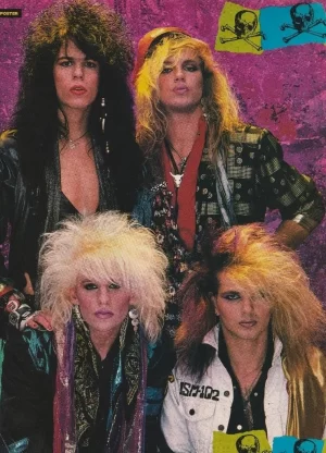 Bret Michaels Poison Michael Jackson teen magazine pinup clipping rockers Pix