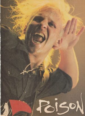 Bret Michaels Exodus Poison teen magazine pinup clippings Metallix mag pix rock