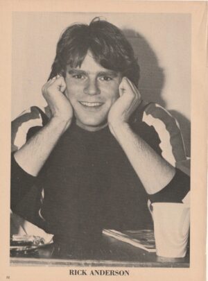 Richard Anderson Gil Gerard teen magazine pinup clippings headshot pix