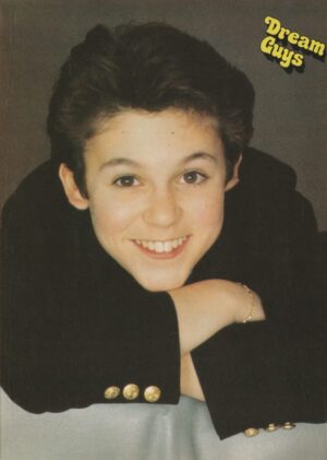 Fred Savage teen magazine pinup clippings suit headshot pix Bop actor young 80’s