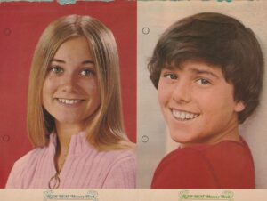 Christopher Knight Maureen Mccormick teen magazine pinup Young RARE headshot