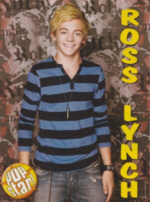 Ross Lynch teen magazine pinup clipping jeans blue shirt preteen modeling pix