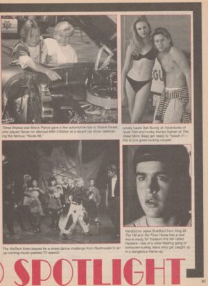 Hunter Garner Andrew Keegan teen magazine pinup clipping shirtless Teen Dream