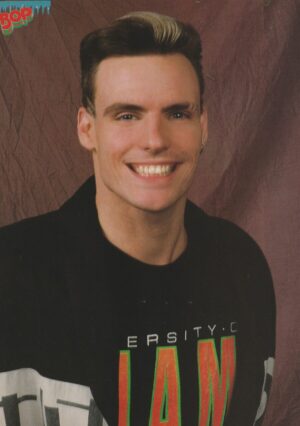 Vanilla Ice teen magazine pinup clipping smile Boop rapper black t-shirt
