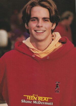 Shane Mcdermott Christian Slater teen magazine pinup clipping Airborne Teen Beat pix