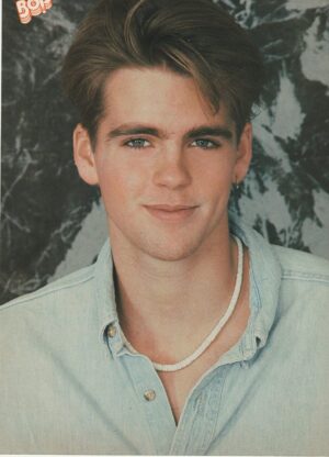 Shane Mcdermott Christian Slater teen magazine pinup clipping Airborne Big Bopper rare