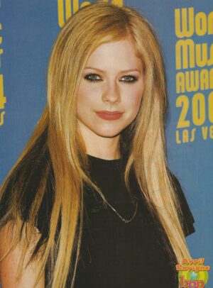 Avril Lavigne teen magazine pinup clipping Music Awards Bop pix