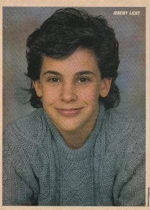 Jeremy Licht Johnny Depp teen magazine pinup clipping Teen Machine modeling pix