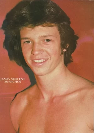 Jimmy Mcnichol teen magazine pinup clipping Teen Machine shirtless pix rate 70s