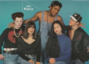 Damon Pampolina The Party teen magazine pinup clipping Teen Machine pix rare