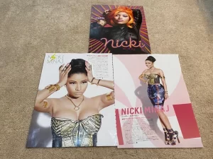Nicki Minaj teen magazine pinups clipping lot Bop J-14 M Tiger Beat teen idols