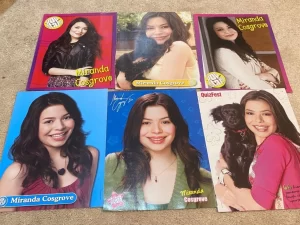 Miranda Cosgrove teen magazine pinups clipping lot Disney Child star leather pix