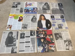 Danielle Fishel teen magazine pinups clipping lot Boy Meets World 90's Topanga
