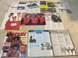 Immature teen magazine pinups clippings lot Fresh mag cover hot Bop Teen Beat