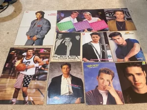 Jason Priestley Luke Perry teen magazine pinups clippings lot Teen Beat 90210