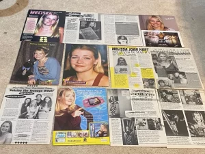 Melissa Joan Hart teen magazine pinups clippings lot 90s Clarissa Sabrina Young