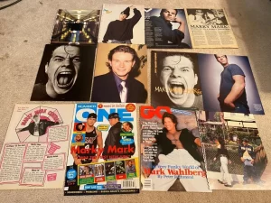 Marky Mark Wahlberg teen magazine pinups clippings lot 90's Bop Teen Beat Pi