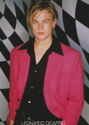 Leonardo Dicaprio teen magazine pinup clipping Japan hot pix Titanic 90s Leo