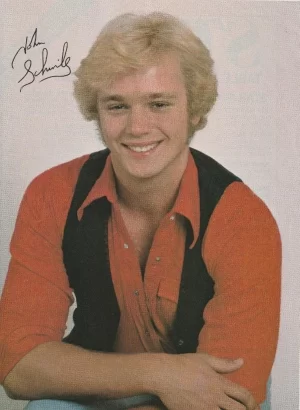 John Schneider teen magazine pinup clipping Teen Beat 16 Tiger Beat red shirt