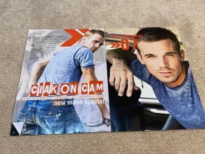 Cam Gigamdet Kristen Stewart Jackson Rathbone teen magazine pinups clipping