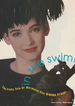 Winona Ryder teen magazine pinup clipping Mermaids young actress 90's pix