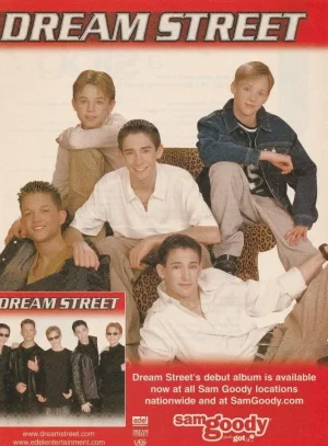 Dream Street Jesse Mccartney teen pinup clipping modeling rare Chris Trousdale