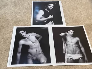 Daren Kagasoff teen magazine pinup clipping lot undwear sexy pose teen idols Bop